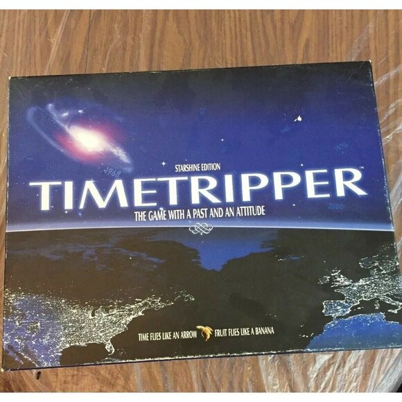 VTG 2000s Timetripper Starshine Edition Board Game Complete Trivia Strategy Y2K - Picture 7 of 10